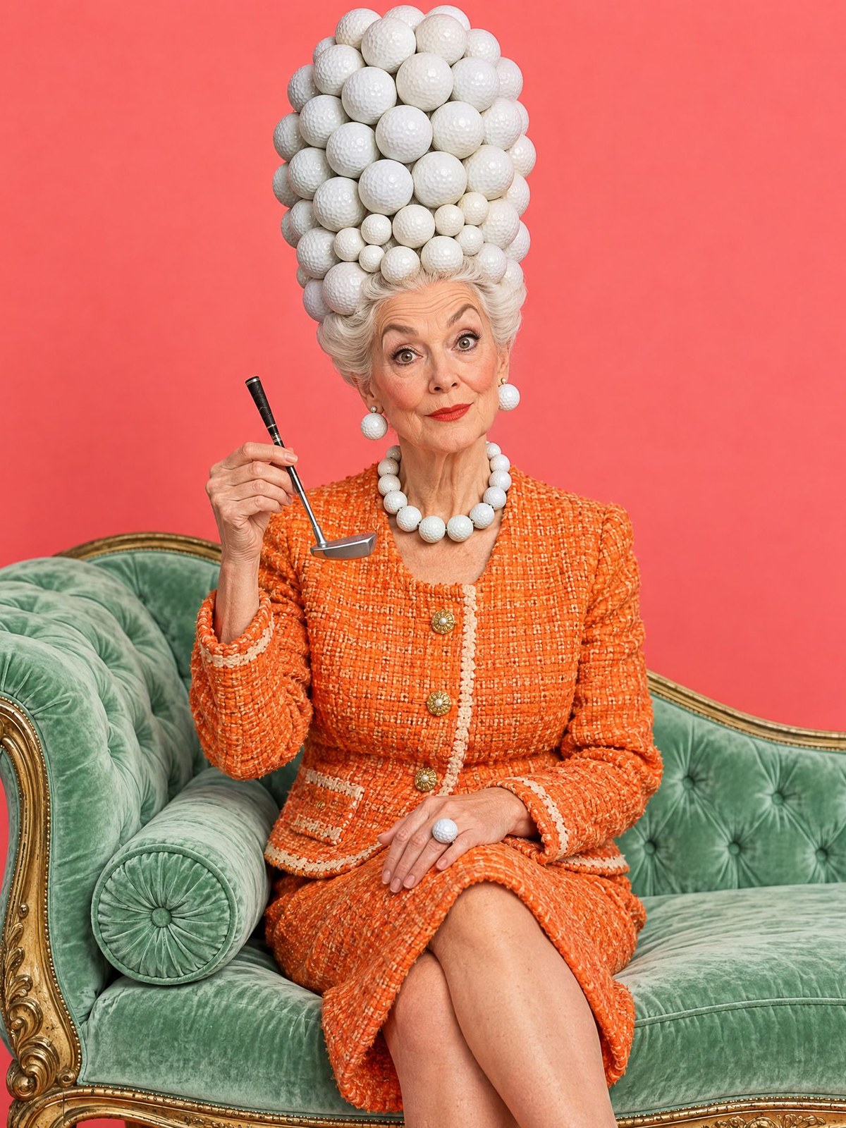 Madame Perle, œuvre de Daniel Pelcat, série Portraits colorés