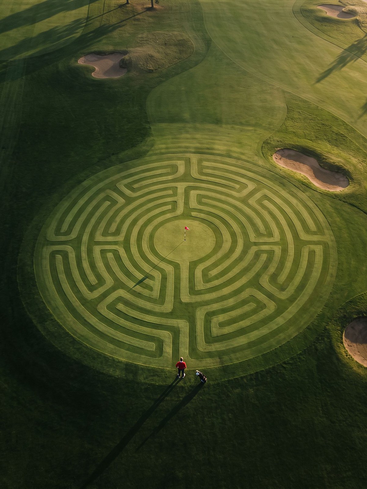 Le Labyrinthe II, œuvre de Daniel Pelcat, série Minimalistes