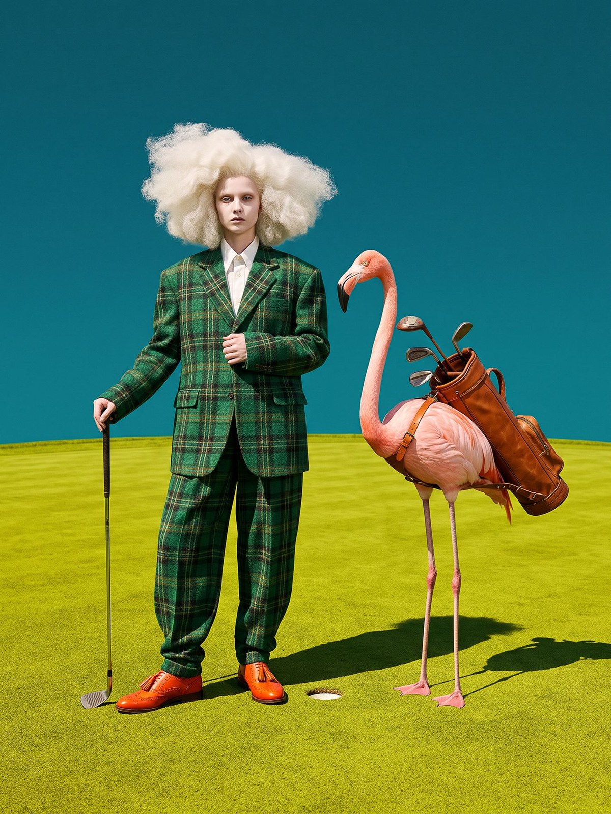 Le Dandy, œuvre de Daniel Pelcat, série Mirages